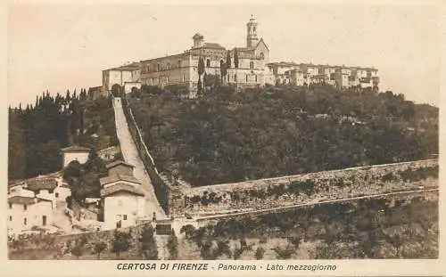 Italy Certosa di Firenze