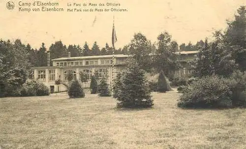 Belgique cpa Camp d' Elsenborn