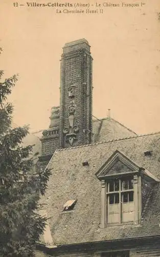 France cpa Villers Cotterets