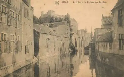 Belgique cpa Gand chateau de Comtes