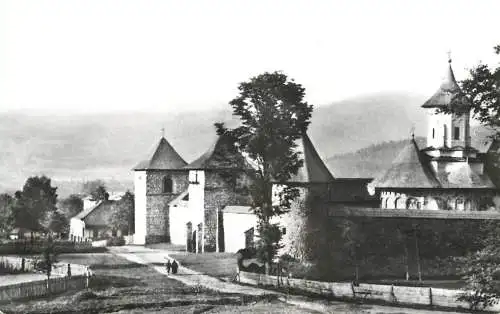 Romania Manastirea Vatra Moldovitei monument istoric sec XVI