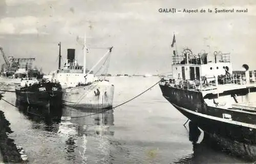 Romania Galati vedere de la Santierul naval