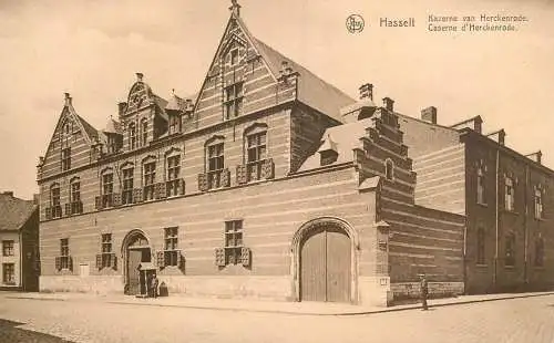 Belgique cpa Hasselt caserne d' Herckenrode