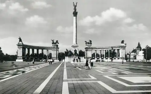 Hungary Budapest Millennium Monument
