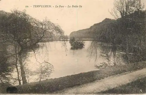Belgique cpa Tervueren parc