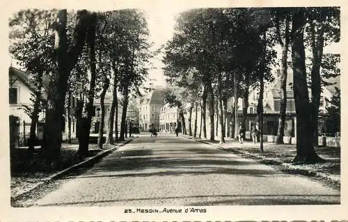 France cpsm Hesdin avenue d' Arras