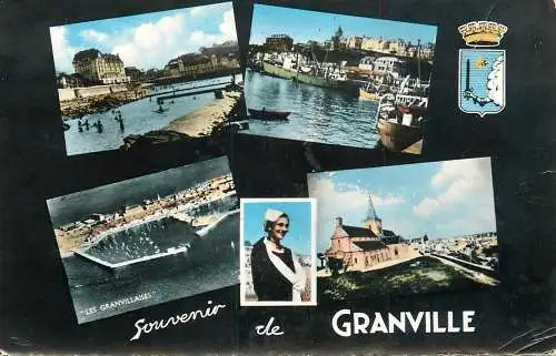 France cpsm Granville souvenir