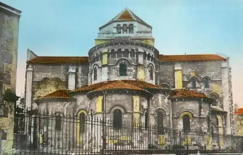 France cpsm Nevers eglise St. Etienne