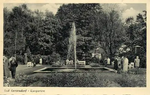 Germany Bad Sassendorf Kurgarten