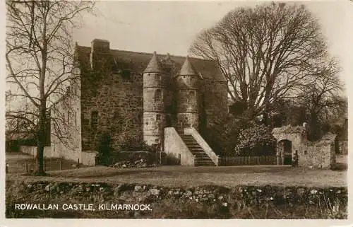 British castles architecture Rowallan castle Kilmarnock