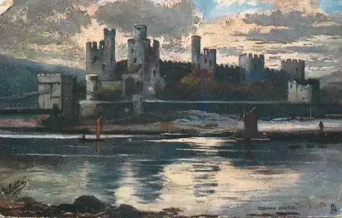 British castles architecture Conway castle