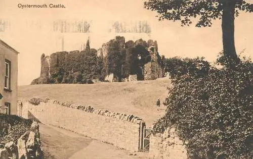 British castles architecture Oystermouth castle