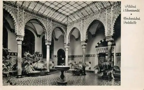 Germany Wilbad im Schwarzwald Eberhardsbad Waterhalle
