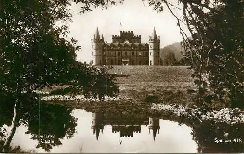 British castles architecture Inveraray castle