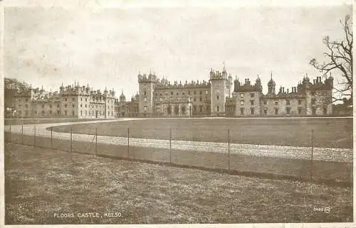 British castles architecture Kelso Floors castle
