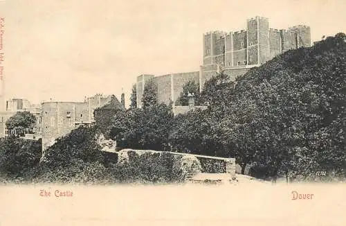 British castles architecture Dover castle