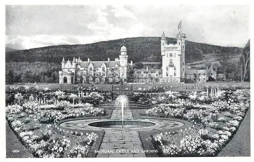 British castles architecture Balmoral castle and gardens