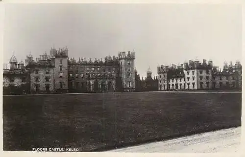 British castles architecture Kelso Floors castle