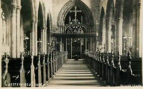 British churches & cathedrals Chesterfield church