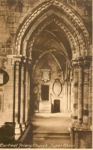 British churches & cathedrals Cartmel priory church Pyper choir