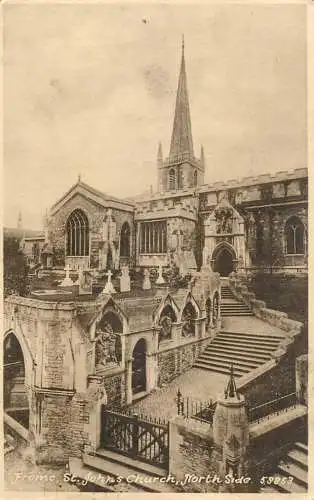 British churches & cathedrals Frome St. John's church