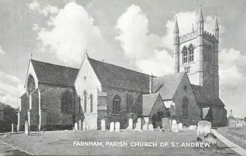 British churches & cathedrals Farnham parish church of St. Andrew