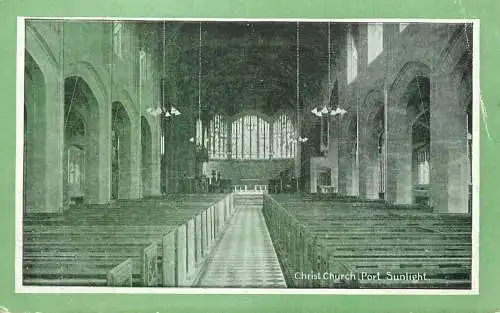 British churches & cathedrals Christchurch Port Sunlight
