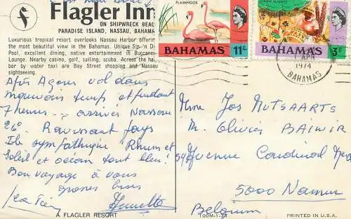 Bahamas Nassau Flagler Inn