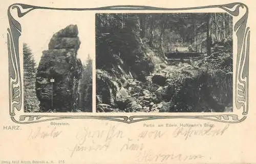 Germany Harz Soestein & Partie am Edwin Hoffmann's Stieg