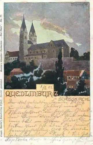 Germany Quedlinburg Schlosskirche
