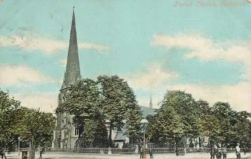 British churches & cathedrals Redditch parish church