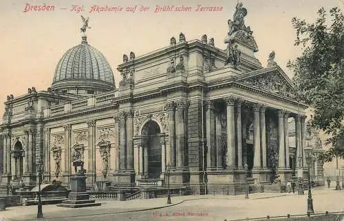 Germany Dresden Konigliche Akademie auf der Bruhl'schen Terrasse