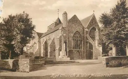 British churches & cathedrals Rye church war memorial
