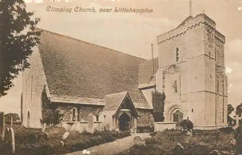 British churches & cathedrals Climping church near Littlehampton