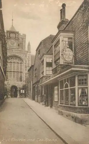 British churches & cathedrals Rye church and Tea Rooms