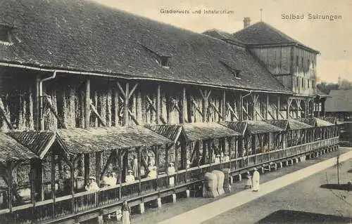 Germany Solbad Salzungen Gradierwerk und Inhalatorium