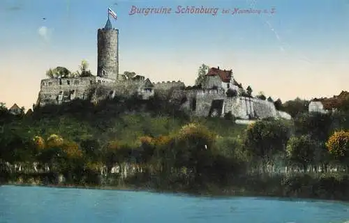 Germany Burgruine Schonburg bei Naumburg an der Saale