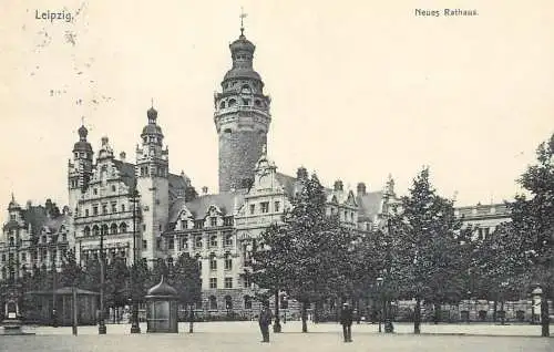 Germany Leipzig neues Rathaus