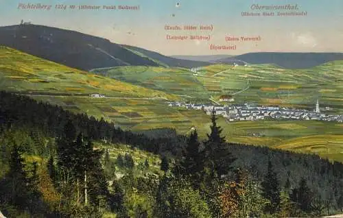 Germany Fichtelberg Oberwiesenthal general view