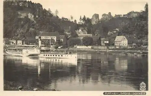 Germany Rathen ferryboat sailing vessel