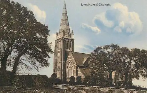 British churches & cathedrals Lyndhurst cathedral