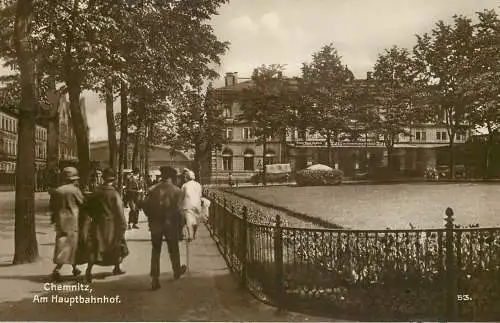 Germany Chemnitz Am Hauptbahnhof