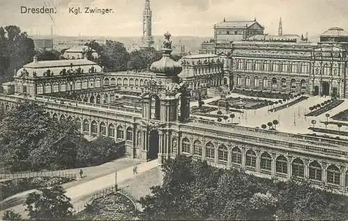 Germany Dresden Konigliche Zwinger