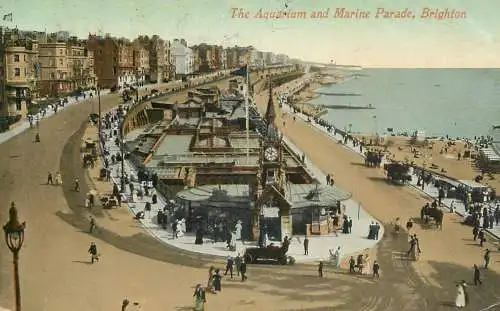 England Brighton the Aquarium and Marine Parade