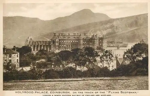 Scotland Edinburgh Holyrood palace