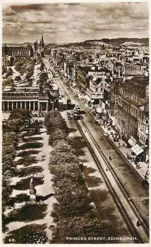 Scotland Edinburgh Princess street