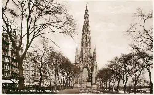 Scotland Edinburgh Scott monument