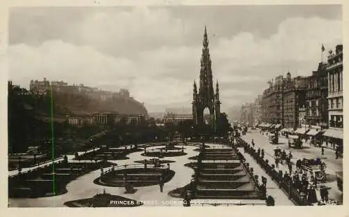 Scotland Edinburgh Princess street