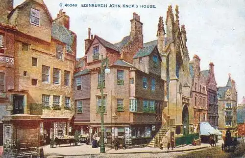 Scotland Edinburgh John Knox' s House