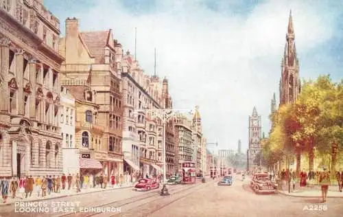 Scotland Edinburgh Princess Street